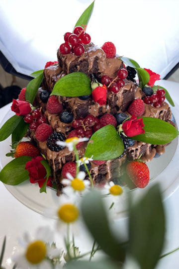 Brown Berries Pyramid